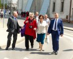 Przemarsz uczestników Jubileuszu Szkoły